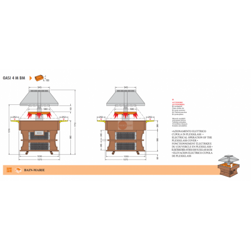 ISOLA BUFFET CALDO BAGNOMARIA CAPPA... ISOLA BUFFET CALDO BAGNOMARIA CAPPA...