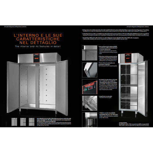 ARMADIO FRIGO 700 LITRI TEMPERATURA...