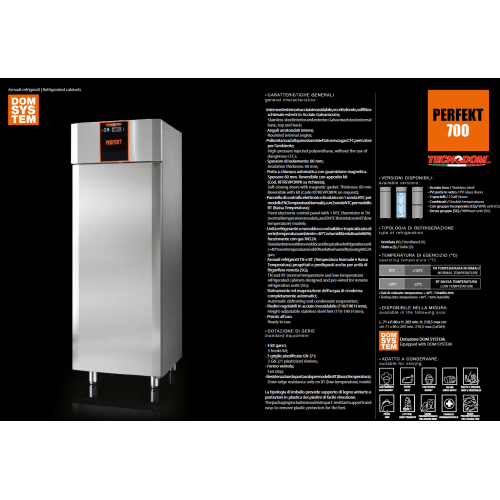 ARMADIO FRIGO CAPACITA' 700 LITRI...