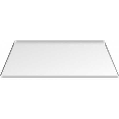 Teglia per pasticceria in Acciaio Inox - 60 x 40 x h 1,2 cm