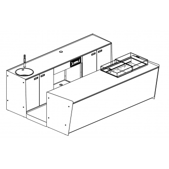 ARREDO COMPLETO PER BAR -...