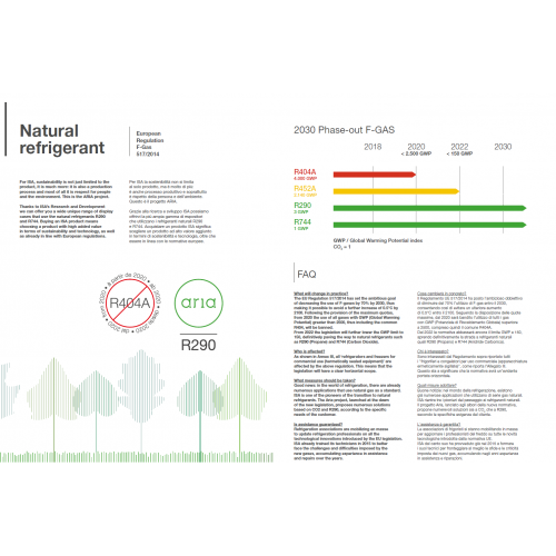 VETRINA COMBINATA PER GELATERIA E...