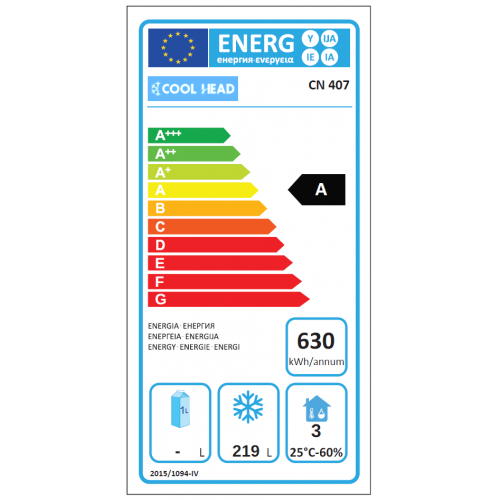 ARMADIO FRIGO CLASSE A 7 CASSETTE...