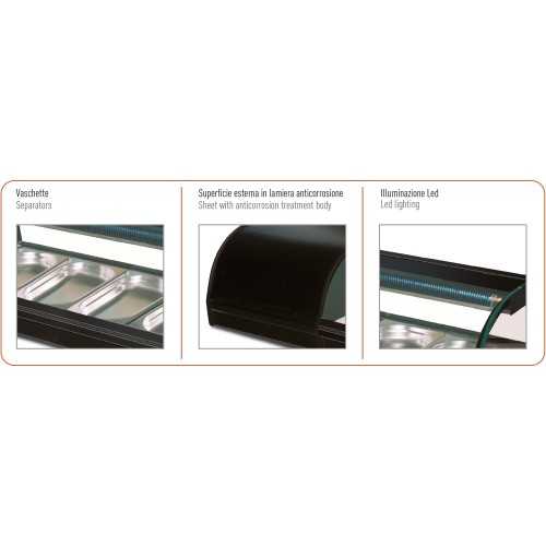 VETRINA SUSHI TEMPERATURA 0°/+6° CON...