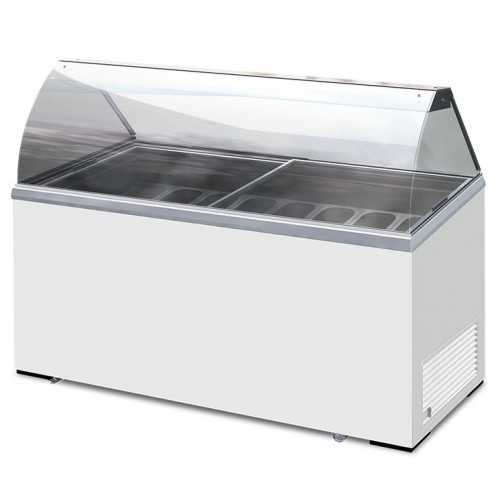 VETRINA GELATO STATICA CAPACITA' 8...