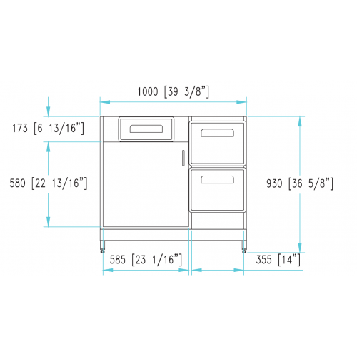 MOBILE MACCHINA CAFFE' - CON DOPPIA...