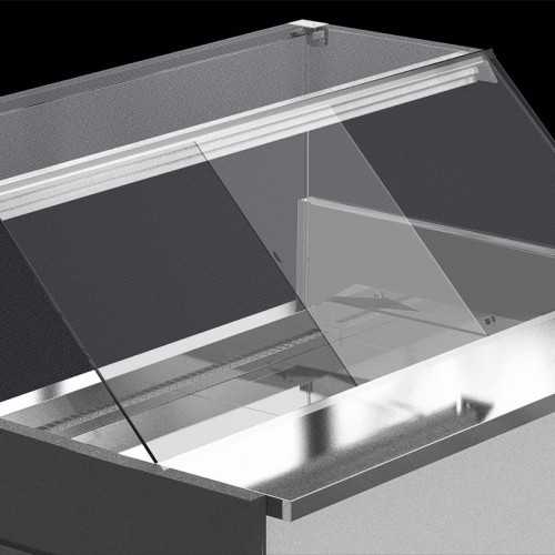 BANCO VETRINA ESPOSITIVA REFRIGERATO...