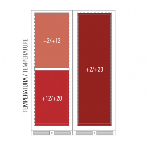 VETRINA VINO CAPACITA' 244 BOTTIGLIE...