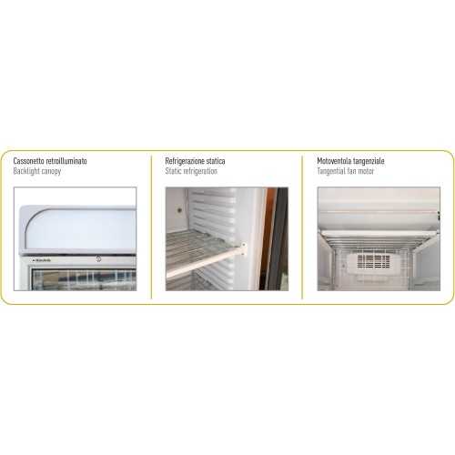VETRINA CONGELATORE CAPACITA' 380 LT...