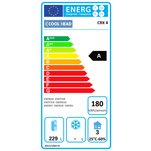 ARMADIO FRIGO CLASSE A ACCIAIO INOX...