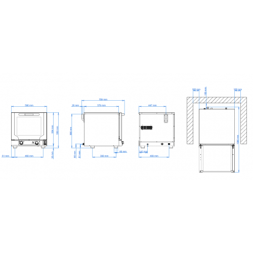 FORNO ELETTRICO VENTILATO A... FORNO ELETTRICO VENTILATO A...