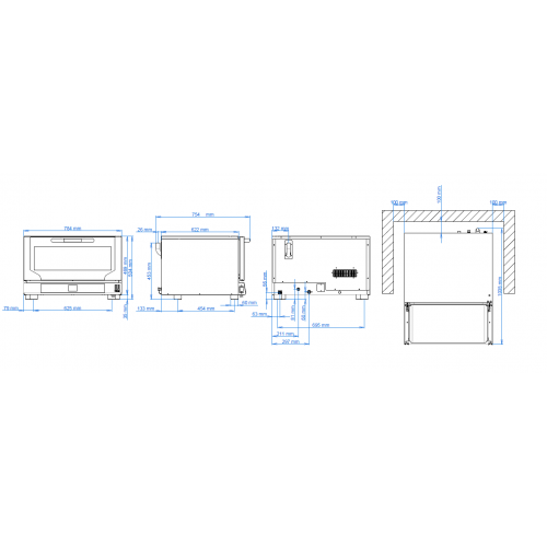FORNO ELETTRICO VENTILATO A... FORNO ELETTRICO VENTILATO A...