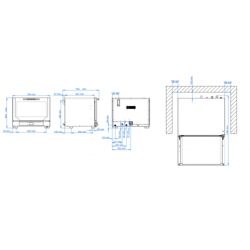 FORNO ELETTRICO VENTILATO A... FORNO ELETTRICO VENTILATO A...