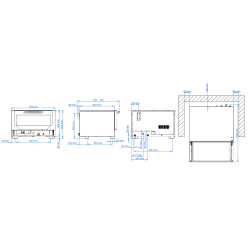 FORNO ELETTRICO VENTILATO A... FORNO ELETTRICO VENTILATO A...