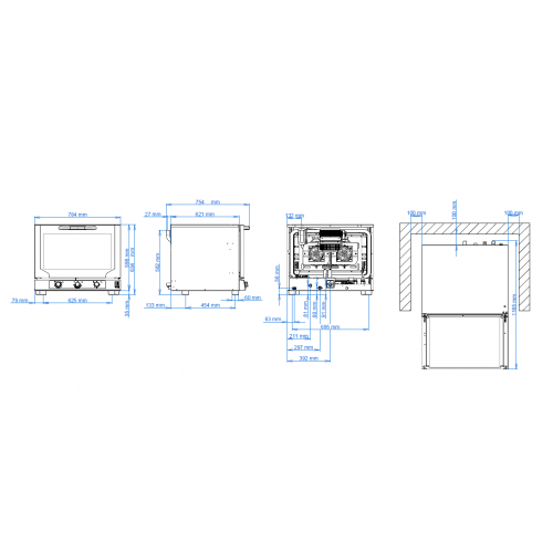 FORNO ELETTRICO VENTILATO A... FORNO ELETTRICO VENTILATO A...