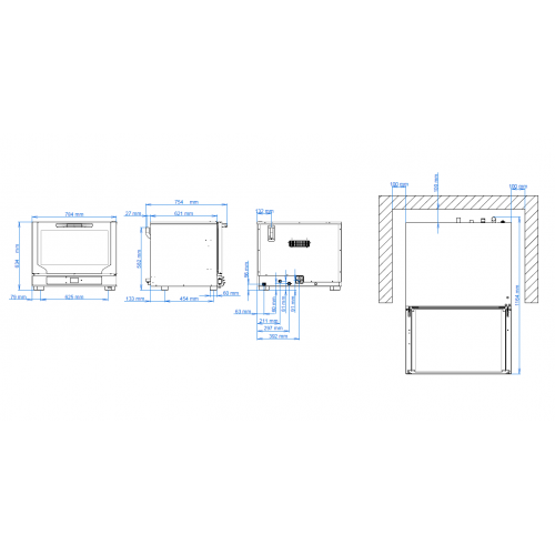 FORNO ELETTRICO VENTILATO A... FORNO ELETTRICO VENTILATO A...