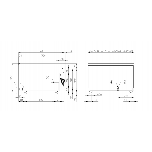 CUOCIPASTA PROFESSIONALE A GAS DA...