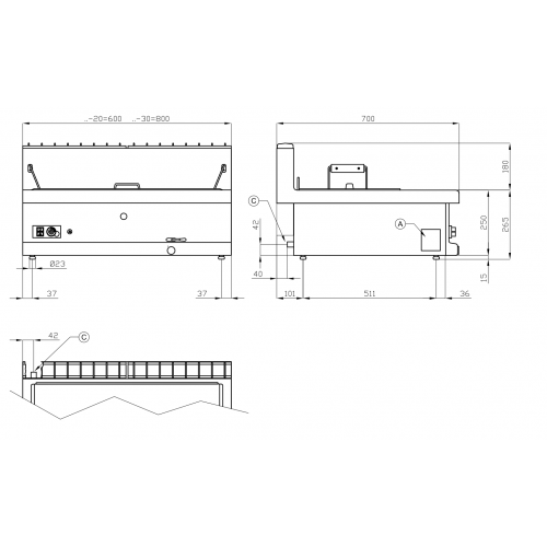 FRIGGITRICE PASTICCERIA A GAS... FRIGGITRICE PASTICCERIA A GAS...