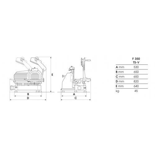 AFFETTATRICE PROFESSIONALE VERTICALE...