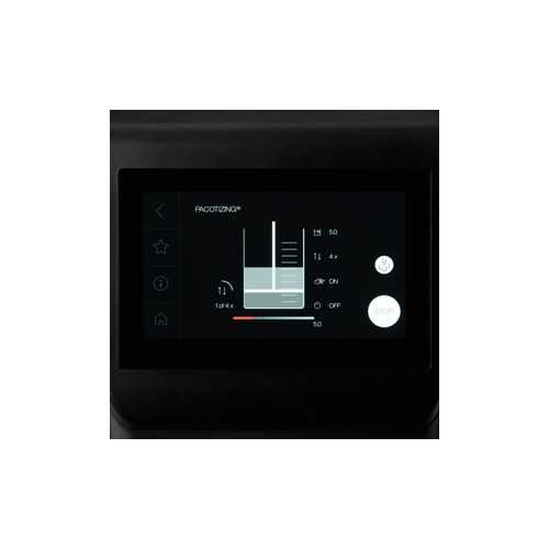 PACOJET 4 -TOUCH SCREEN -GESTIONE...