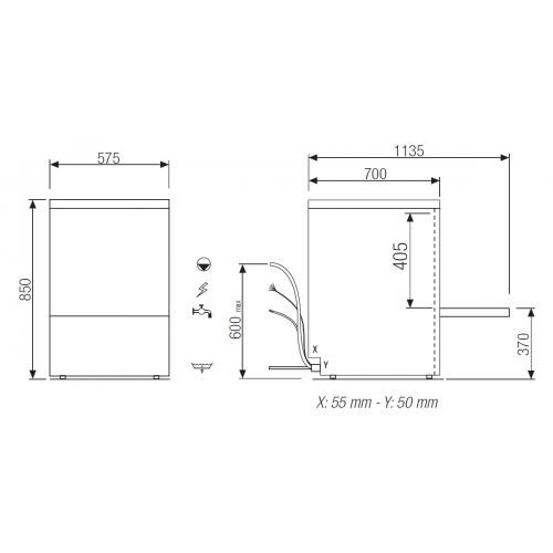 LAVASTOVIGLIE PROFESSIONALE CESTO...