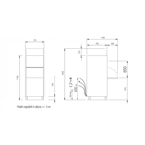 LAVAOGGETTI PROFESSIONALE CESTO...