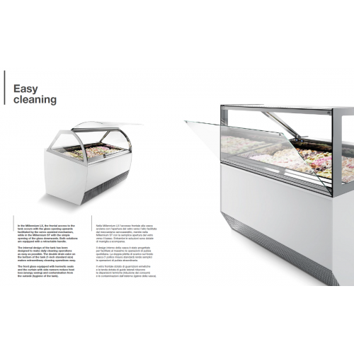 VETRINA GELATO MILLENNIUM VENTILATA...