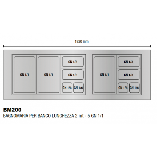 BANCO SALINA80 200 cm CALDO...