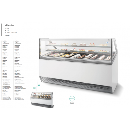 VETRINA PASTICCERIA MILLENNIUM... VETRINA PASTICCERIA MILLENNIUM...