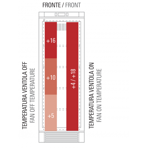 VETRINA VINI IN LEGNO CAPACITA' 126...