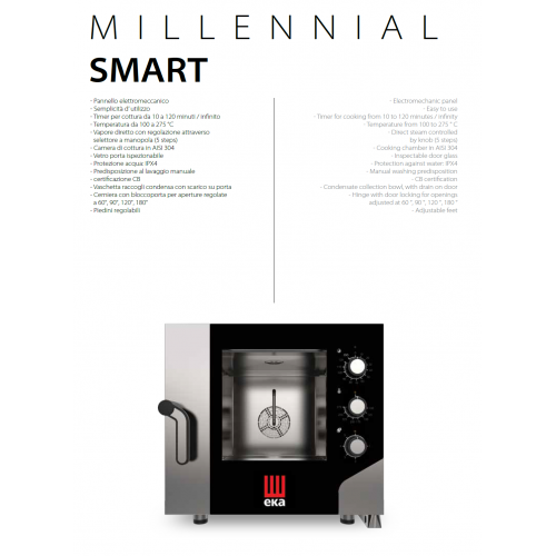 FORNO ELETTRICO COMBINATO A...