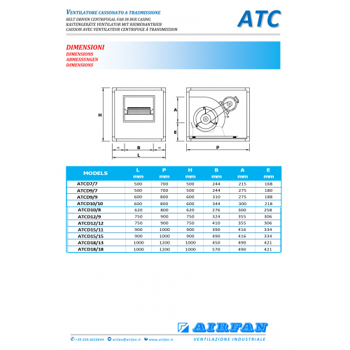 ASPIRATORE CASSONATO - VENTILATORE...
