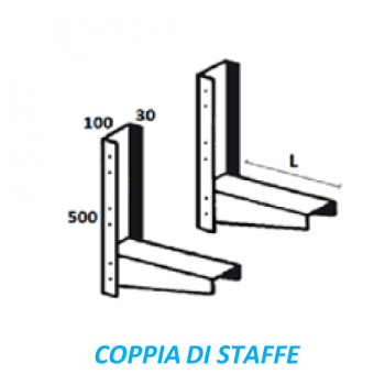 COPPIA DI STAFFE