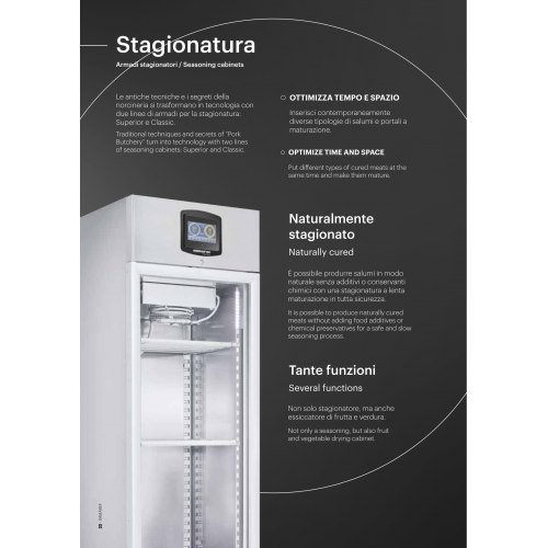 ARMADIO STAGIONATORE SALUMI-PORTA... ARMADIO STAGIONATORE SALUMI-PORTA...