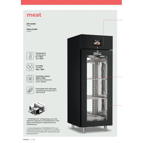 ARMADIO FROLLATURA CARNE-CAPACITA'...