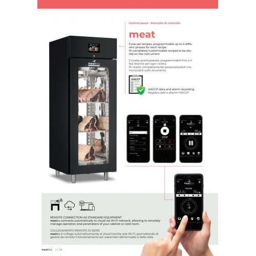 ARMADIO FROLLATURA CARNE-CAPACITA' 80... ARMADIO FROLLATURA CARNE-CAPACITA' 80...