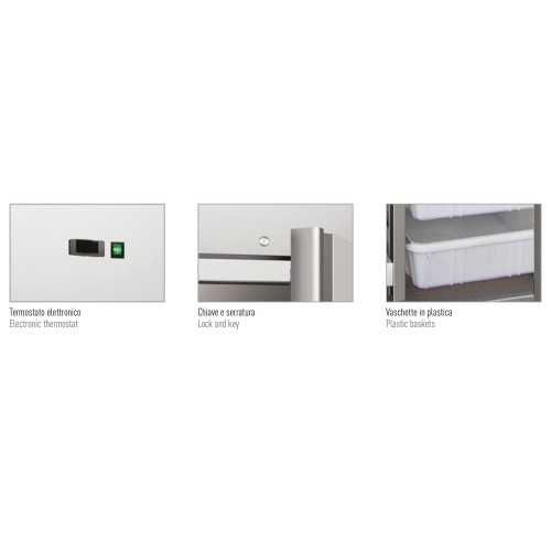 ARMADIO FRIGO PER PESCE CAPACITA' 600...