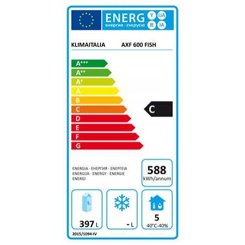 ARMADIO FRIGO PER PESCE CAPACITA' 600...