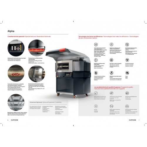 FORNO CUPPONE ALPHA - PLATEA ROTANTE... FORNO CUPPONE ALPHA - PLATEA ROTANTE...