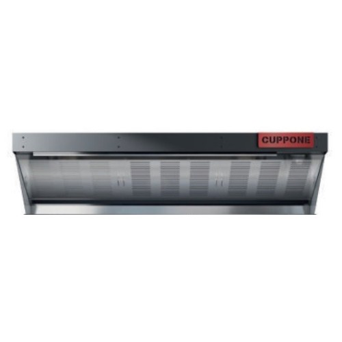 CAPPA CON ASPIRATORE A 5 VELOCITA' - PORTATA 700 m³/h - DIMENSIONI cm L 131,5 X P 121,5 X H 41,5