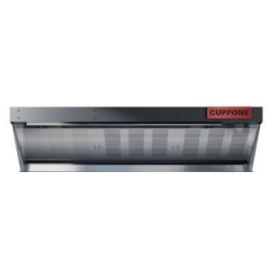 CAPPA CON ASPIRATORE A 5 VELOCITA' - PORTATA 700 m³/h - DIMENSIONI cm L 131,5 X P 121,5 X H 41,5