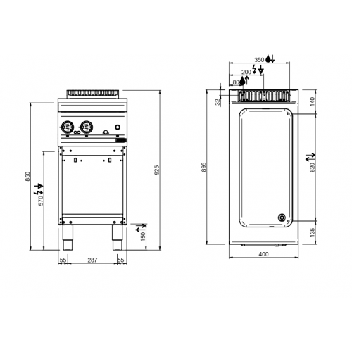 BAGNOMARIA ELETTRICO PROFESSIONALE SU...