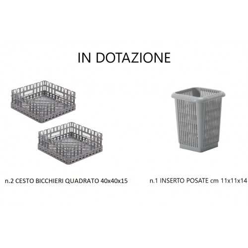 LAVABICCHIERI PROFESSIONALE CESTO...