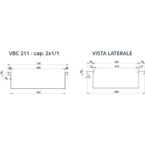 VASCA TERMICA DA INCASSO DROPIN...