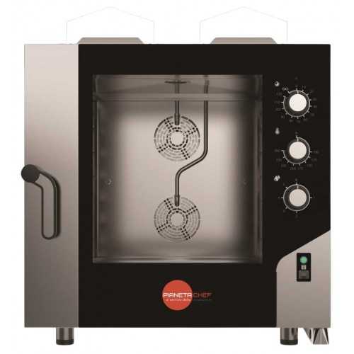 FORNO A GAS COMBINATO CONVEZIONE -...