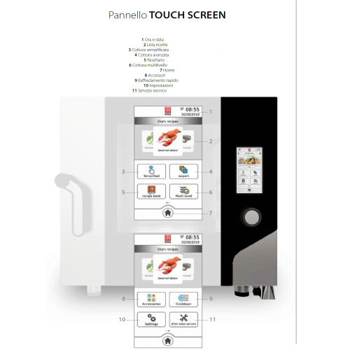 FORNO ELETTRICO COMPATTO COMBINATO...