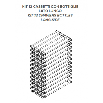 Kit 12 cassetti per...