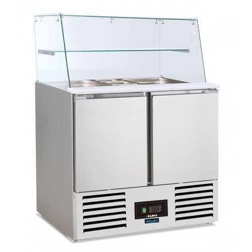 TAVOLO SALADETTE 2 PORTE CON PORTA...