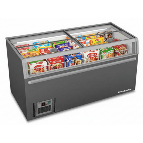 ISOLA REFRIGERATA COMBINATA VETRI...
