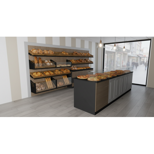 ARREDO COMPLETO PER PANETTERIA ARREDO COMPLETO PER PANETTERIA